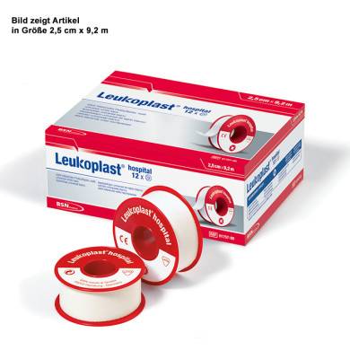 Leukoplast hospital Rollenpflaster ohne Schutzring, 9,2 m x 5,00 cm, weiß