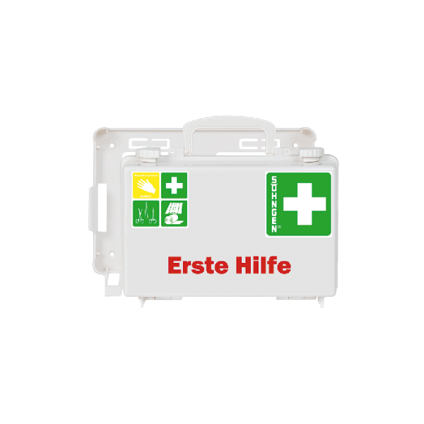 Erste Hilfe-Koffer QUICK-CD Norm weiß Erste-Hilfe-Ausstattung nach DIN 13157