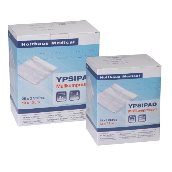 YPSIPAD Mullkompresse, 5x5 cm, 25 x 2 Stk. / Pkg.