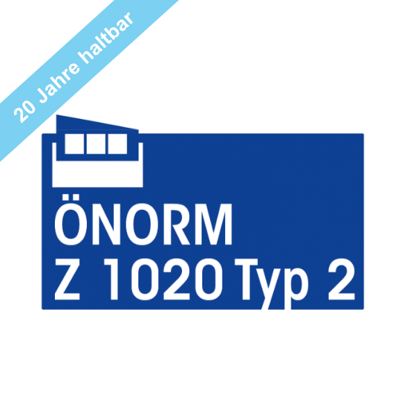Komplettfüllung Typ 2 mit 20 Jahre haltbaren Sterilprodukten* gemäß ÖNORM Z 1020-2