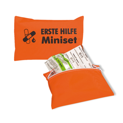 Erste Hilfe Miniset orange