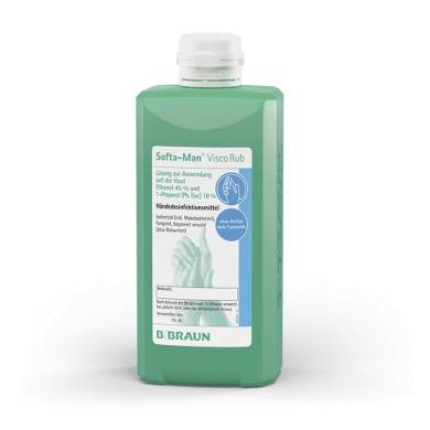Händedesinfektion Softa-Man ViscoRub 500 ml Spenderflasche