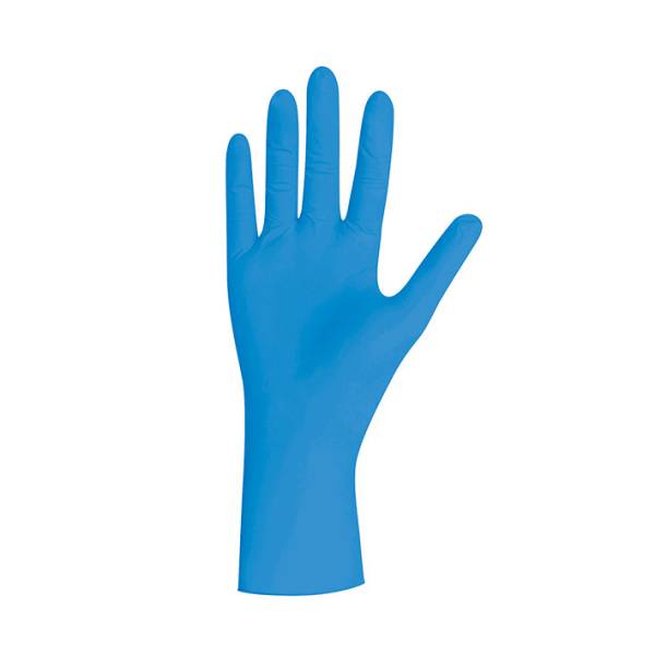 Nitril Einmalhandschuhe, Small, blau, 30 cm lang, puderfrei, 100 Stück/P.