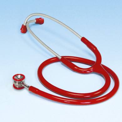 Stethoskop Edelstahl ratiomed rot für Babys