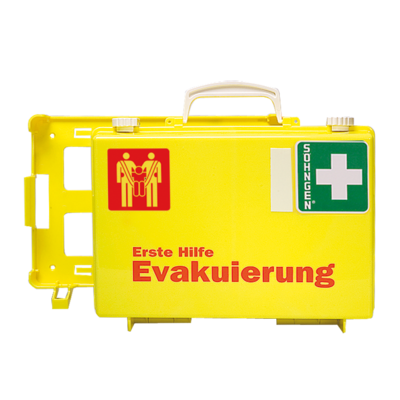 Söhngen Erste Hilfe Koffer Evakuierung gelb mit 1 Rettungssitz