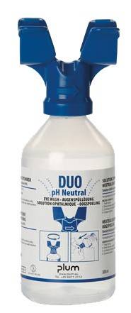 Plum Augenspülflasche Duo pH Neutral 500 ml (4,9 % Phosphatlösung)