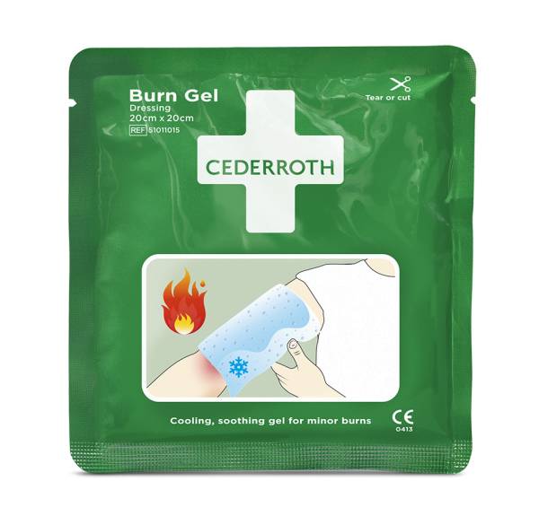 Cederroth Burn Gel Dressing Verbrennungskompresse 20×20 cm