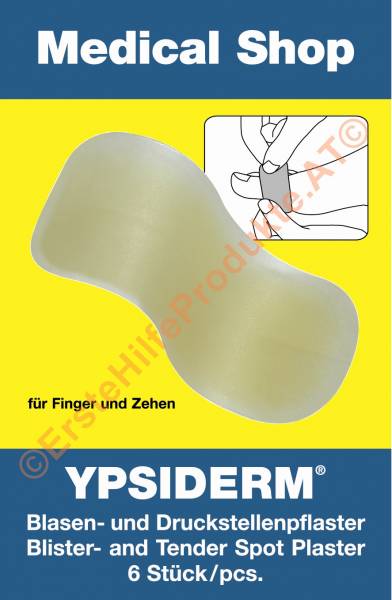 YPSIDERM Blasenpflaster für Finger und Zehen 6 Stück