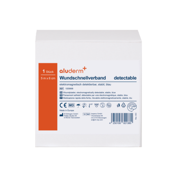 ABVERKAUF Söhngen Pflasterverband detectable 5m x 6cm