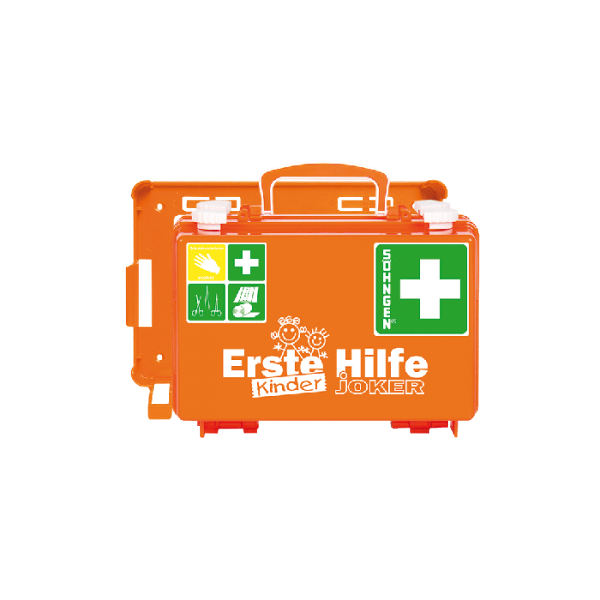 Söhngen Erste-Hilfe-Koffer Kinder JOKER orange NEU